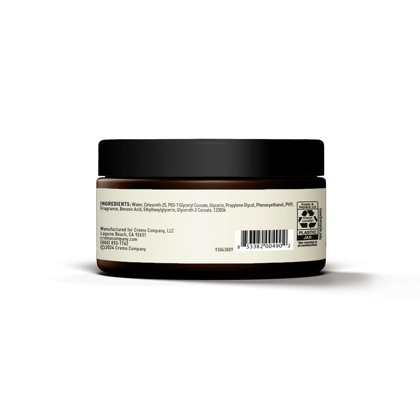 Cremo Hair Pomade for Men - Premium Barber Grade Pomade, High Hold & Shine, Hair Styling, 4 Oz