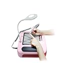 HYUWANGYU Nail Dust Collector Nail Dust Collector Polishing Machine Six-in-one Nail Lamp Vacuum Cleaner All-in-one Multi-Function Nail Tool Beauty & Personal Care HYUWANGYU