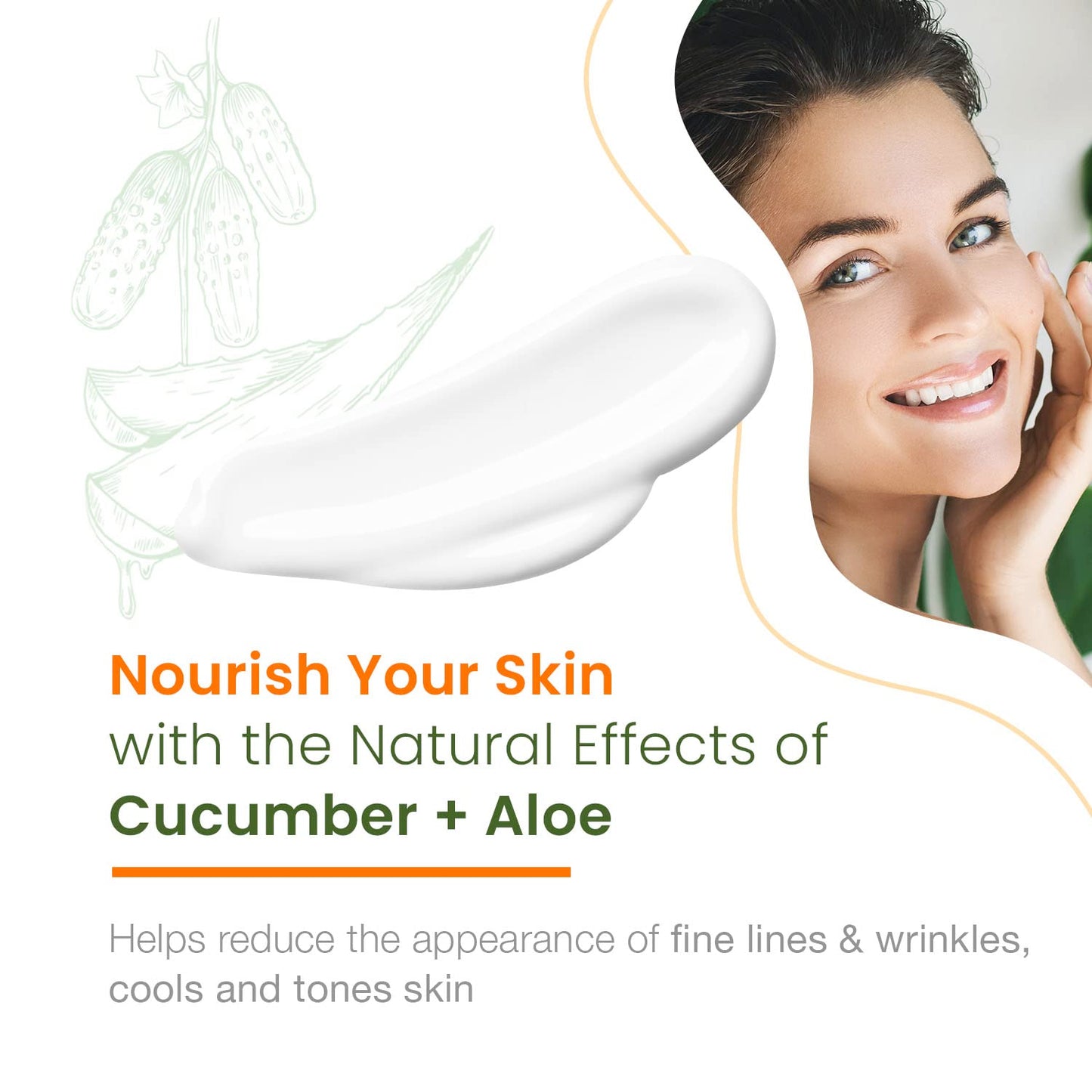 Natural Chemist Cucumber & Aloe Daily Face Moisturizer 1.69 oz – Hydrating, Cooling & Anti-Aging Korean Skincare | Cruelty-Free & Dermatologist Tested