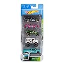 Hot Wheels 2019 Speed Blur 5-Pack (1971 Datsun 510 Wagon, Dodge XP-07, Team Corkscrew, Monster Dairy Delivery, Custom C3500)