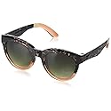TOMS Florentin Traveler Round Eyeglasses for Women - Women’s Sunglasses - UV Protection Glasses w/Case - SOLAFLEX material