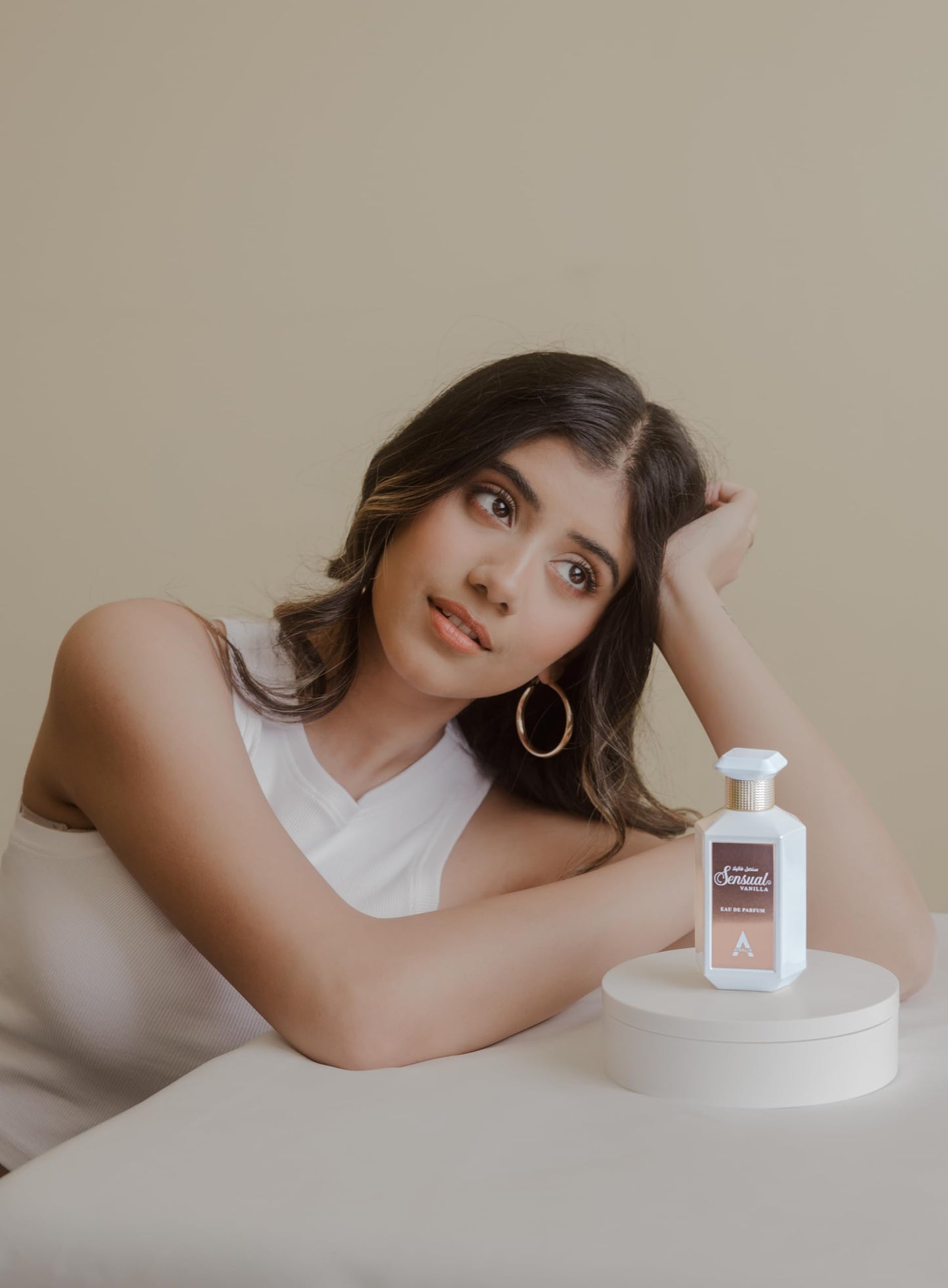 Atralia Sensual Vanilla Eau De Parfum 100Ml 3.40z - Original Fragrance Made in France - With Notes of Almond, Coconut adn Vanilla - Twist of Vanilla