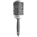 Olivia Garden Ceramic + Ion Round Thermal Hair Brush - Not Electrical - Professional Blowout Brush for Normal to Thick Hair - 2 1/8" Diameter Barrel