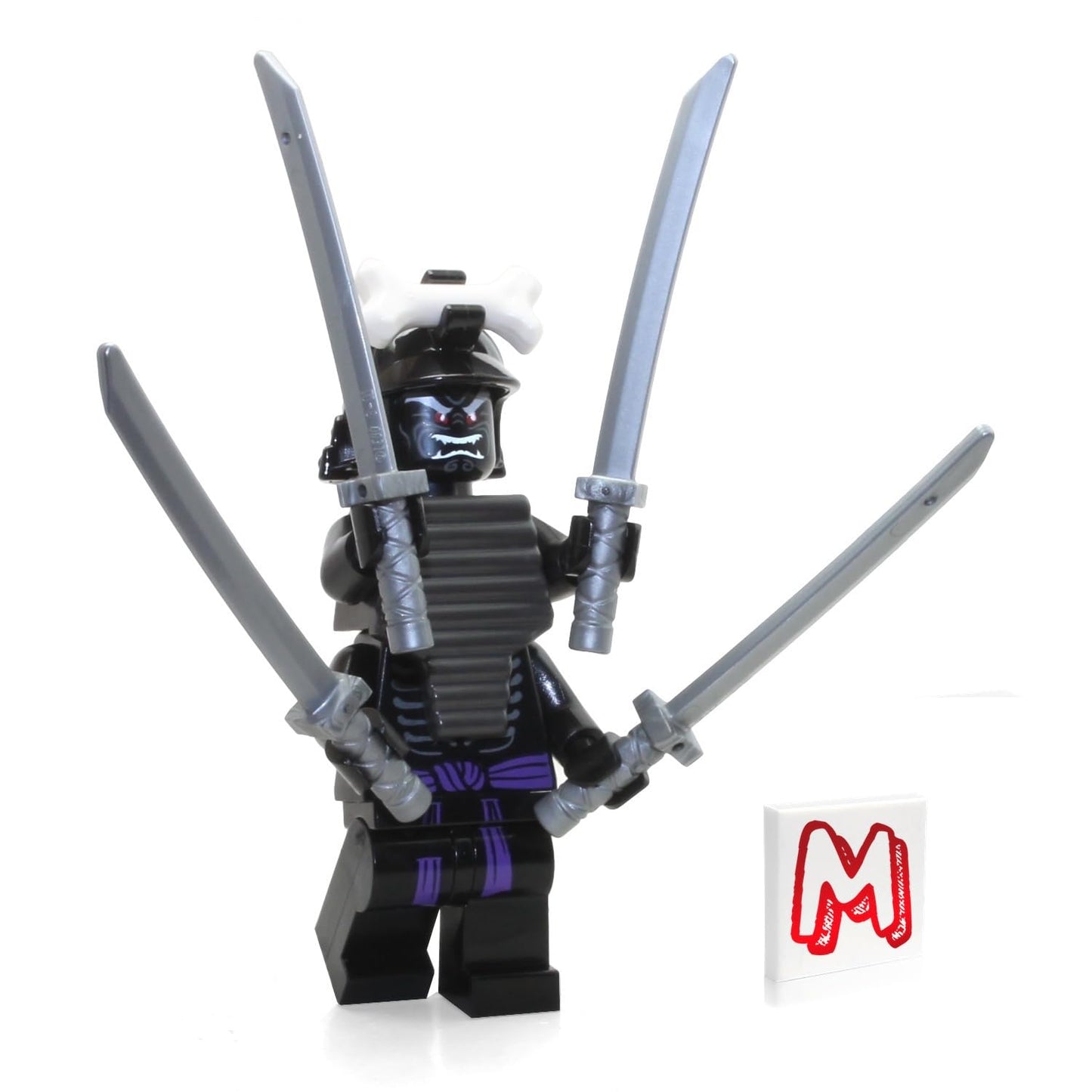 LEGO Ninjago Legacy MiniFigure - Lord Garmadon (with Four Arms and 4 Swords)