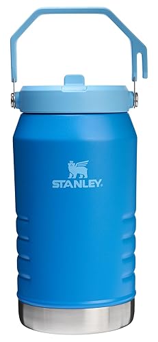 STANLEY IceFlow 2.0 Flip Straw Jug with Handle 64 oz | Twist On Lid and Flip Up Straw | Leakproof for Travel and Sports | Insulated Stainless Steel…