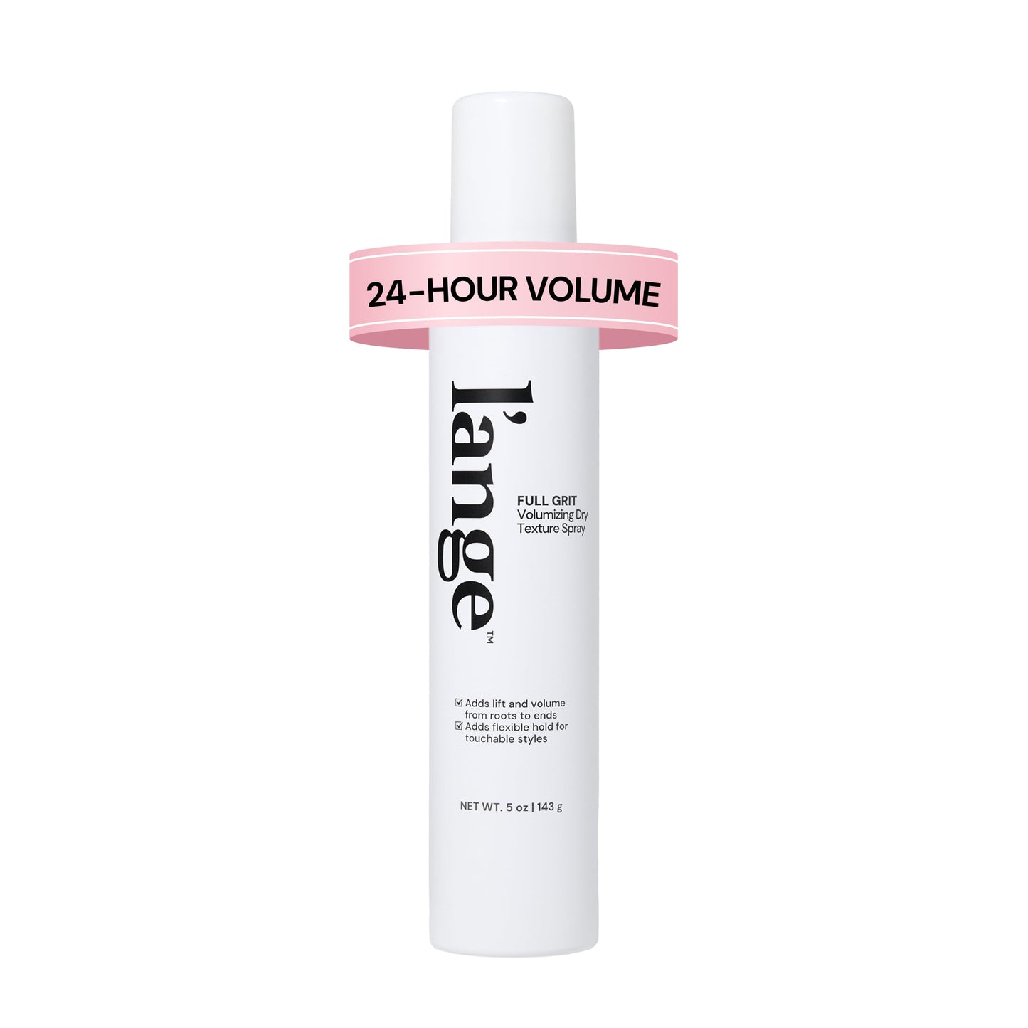 L'ANGE HAIR Full Grit Volumizing Dry Texture Spray for Hair - Root Lift Spray with Flexible Touchable Hold & Airy Grip, Touchable Lightweight Volume