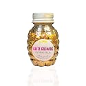 Neva Nude Face and Body Glitter Keychain - Chunky Glitter in Aloe for Festivals, Raves, and More | Cosmetic Grade | Super Sparkly (24 Karat Gold
