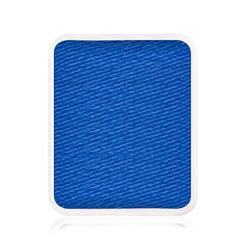 Kraze FX Face Paint Palette Refill - Neon Blue Face Paint (6 gm) - Hypoallergenic Non-Toxic Water Activated Professional Halloween Face & Body