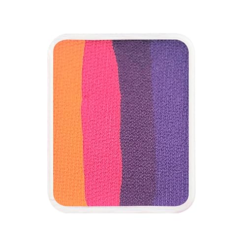 Kraze FX Face Paint Palette Refill - Cheer Face Paint (6 gm) - Hypoallergenic, Non-Toxic, Water Activated Professional Face & Body Painting Makeup