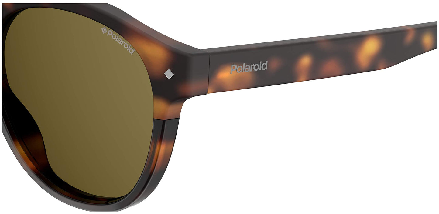 Polaroid Sunglasses unisex adult Pld6042/S Sunglasses, Brown, 49mm US