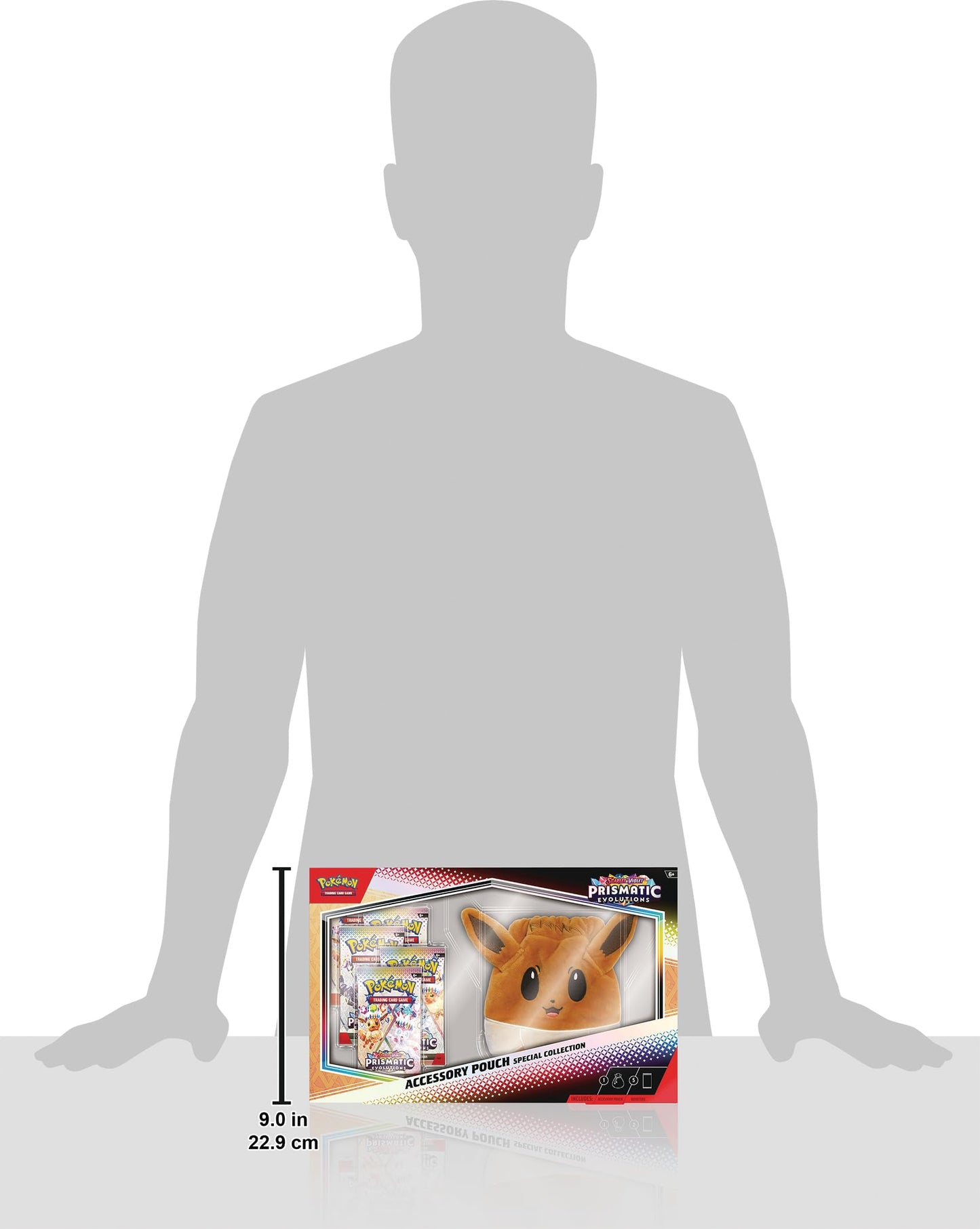 Pokemon TCG: Scarlet & Violet-Prismatic Evolutions Accessory Pouch Special Collection