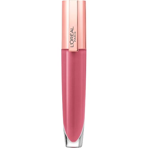 L'Oreal Paris Glow Paradise Hydrating Tinted Lip Balm-in-Gloss with Pomegranate Extract & Hyaluronic Acid, Ultra-Gentle, Non-Sticky Formula, Rosy