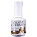 Mia Secret Gelux Soak-off gel nail polish color Gold Shower - Gel polish cured with nail lamp - Esmaltes para uñas en gel de larga duración para Beauty & Personal Care Mia Secret