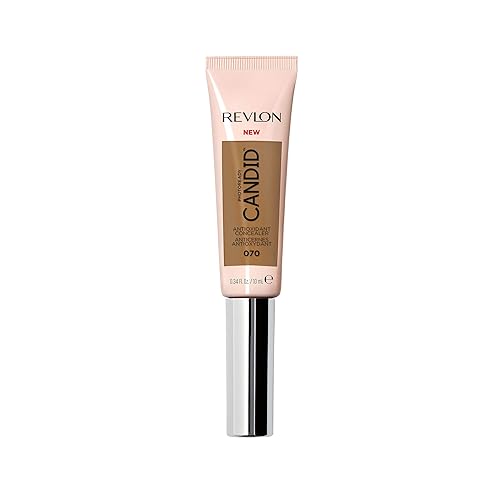 Revlon PhotoReady Candid Concealer, with Anti-Pollution, Antioxidant, Anti-Blue Light Ingredients, without Parabens, Pthalates and Fragrances; Nutmeg