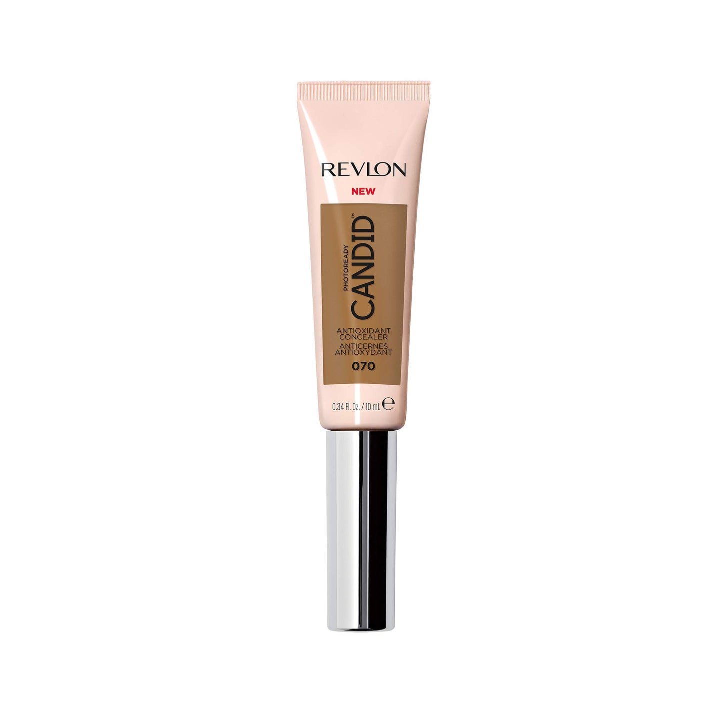 Revlon PhotoReady Candid Concealer, with Anti-Pollution, Antioxidant, Anti-Blue Light Ingredients, without Parabens, Pthalates and Fragrances; Nutmeg