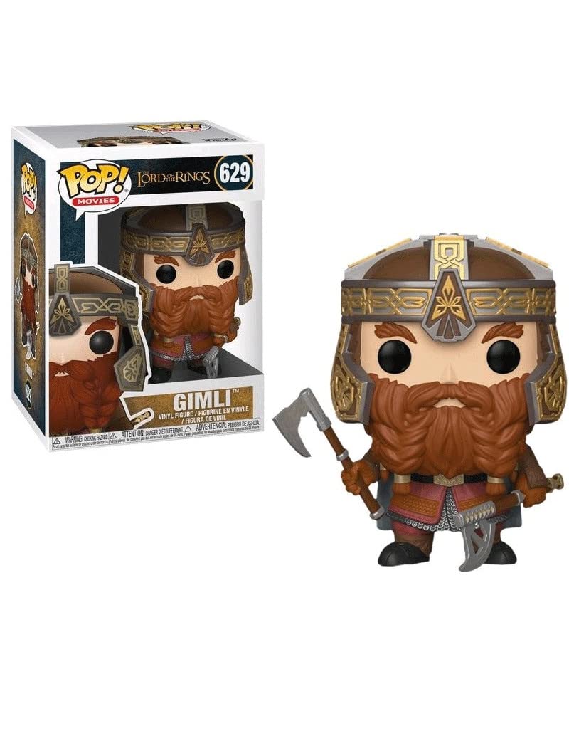 Funko Pop Movies: Lord of The Rings - Gimli Collectible Figure, Multicolor