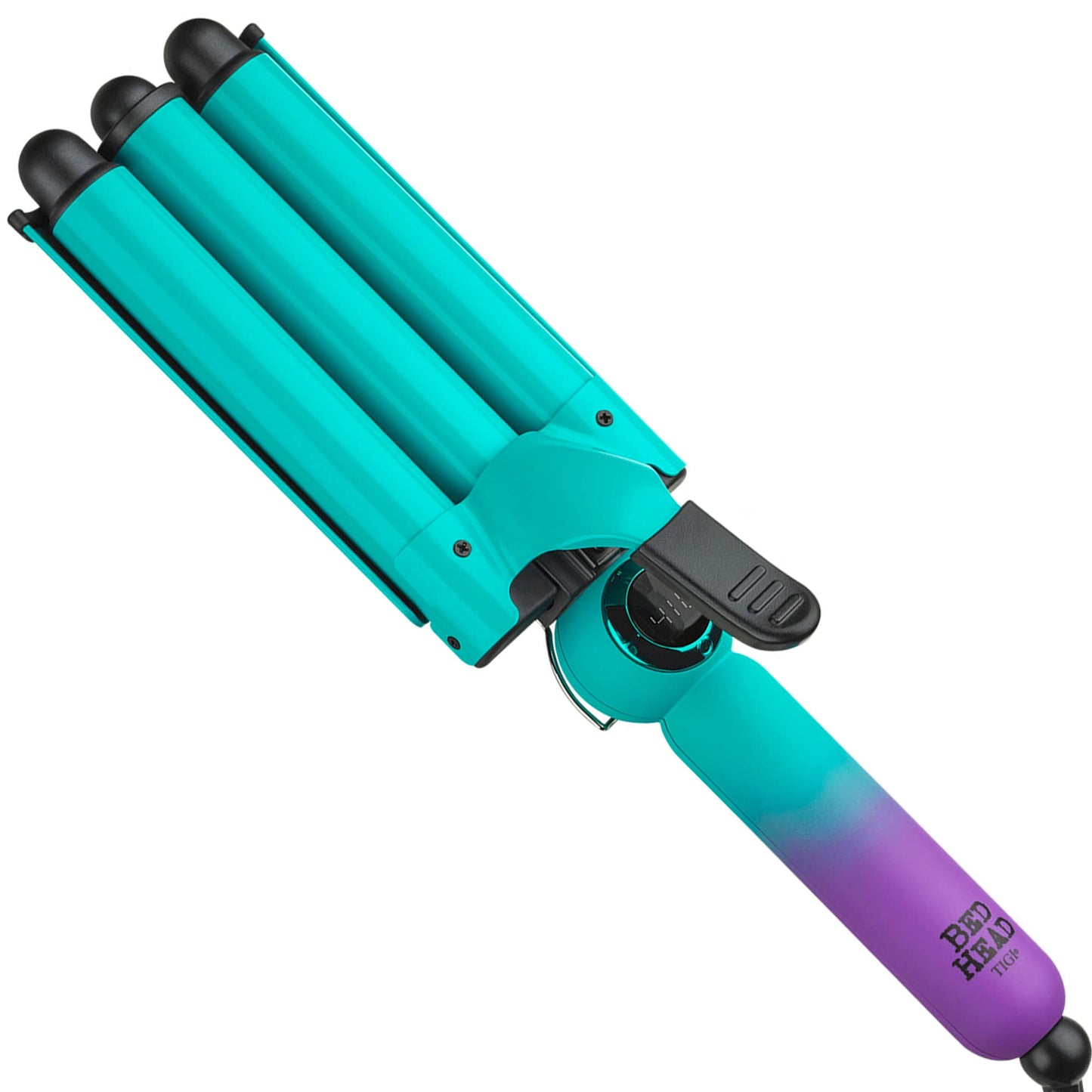Bed Head Wave Affair Jumbo 3 Barrel Hair Waver – Quick Styling, Long Hold & Less Heat Damage with Heat-Protectant Glove