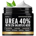 Adellina Urea Cream 40 Percent for Feet Maximum Strength, Urea Foot Cream for Dry Cracked Heels Feet Knees Elbows, 40% Urea Foot Repair Lotion 5.3 OZ