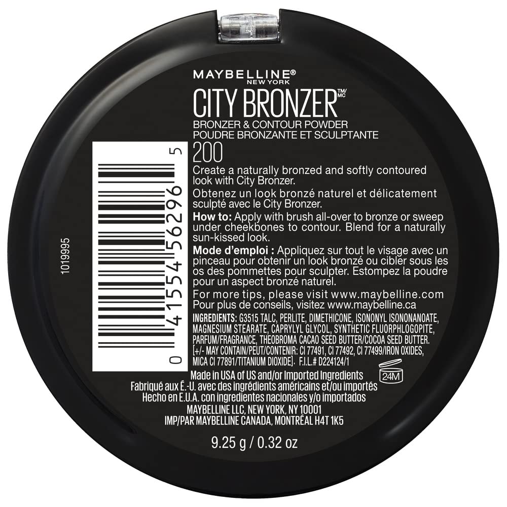 New York City Bronzer and Contour Powder, 200 Medium (Pack of 2)