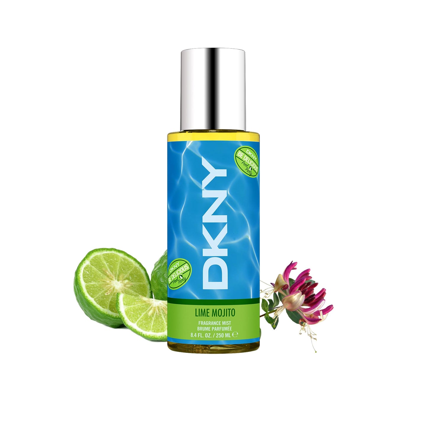 DKNY Be Delicious Pool Party Fragrance Mist For Women, Lime Mojito, 8.4 Fl. Oz.
