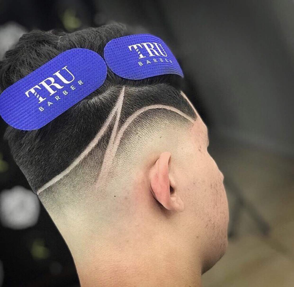 TRU BARBER Hair Grippers Bundle Pack, 6 pieces for Men and Women - Salon and Barber, Hair Clips for Styling, Sectioning, Cutting and Coloring, Nonslip