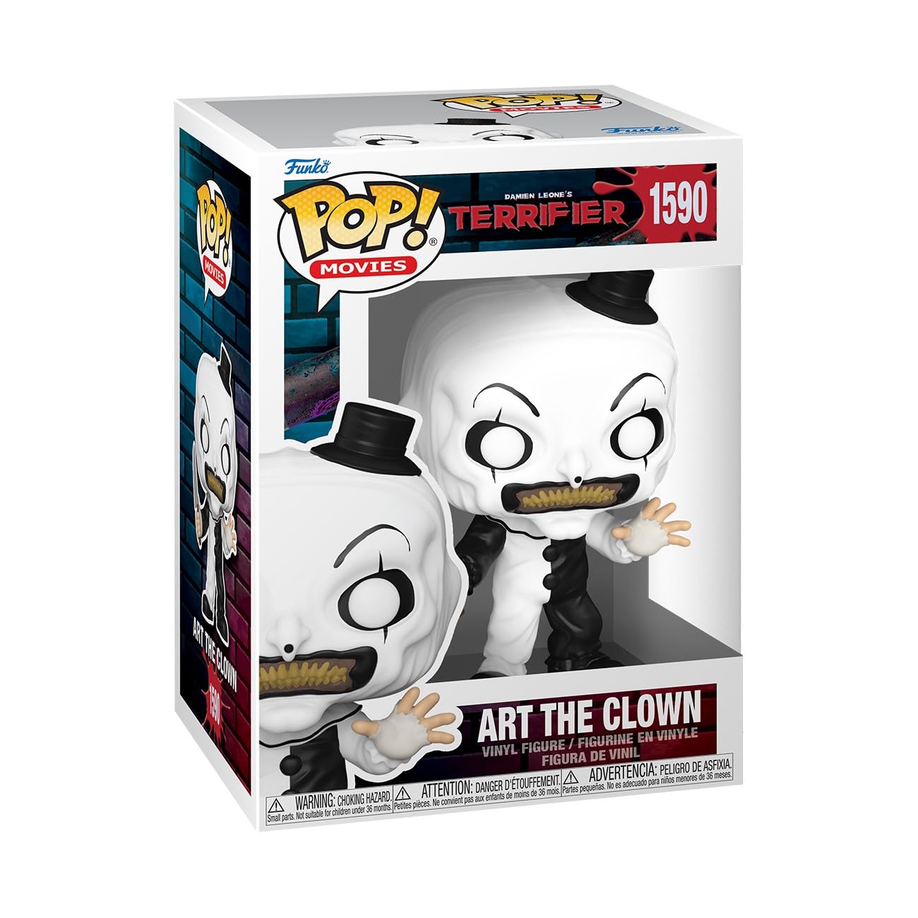 Funko POP! Movies: Terrifier - Art The Clown - Collectable Vinyl Figure - Gift Idea - Official Merchandise - for Kids & Adults - Horror Fans - Model…