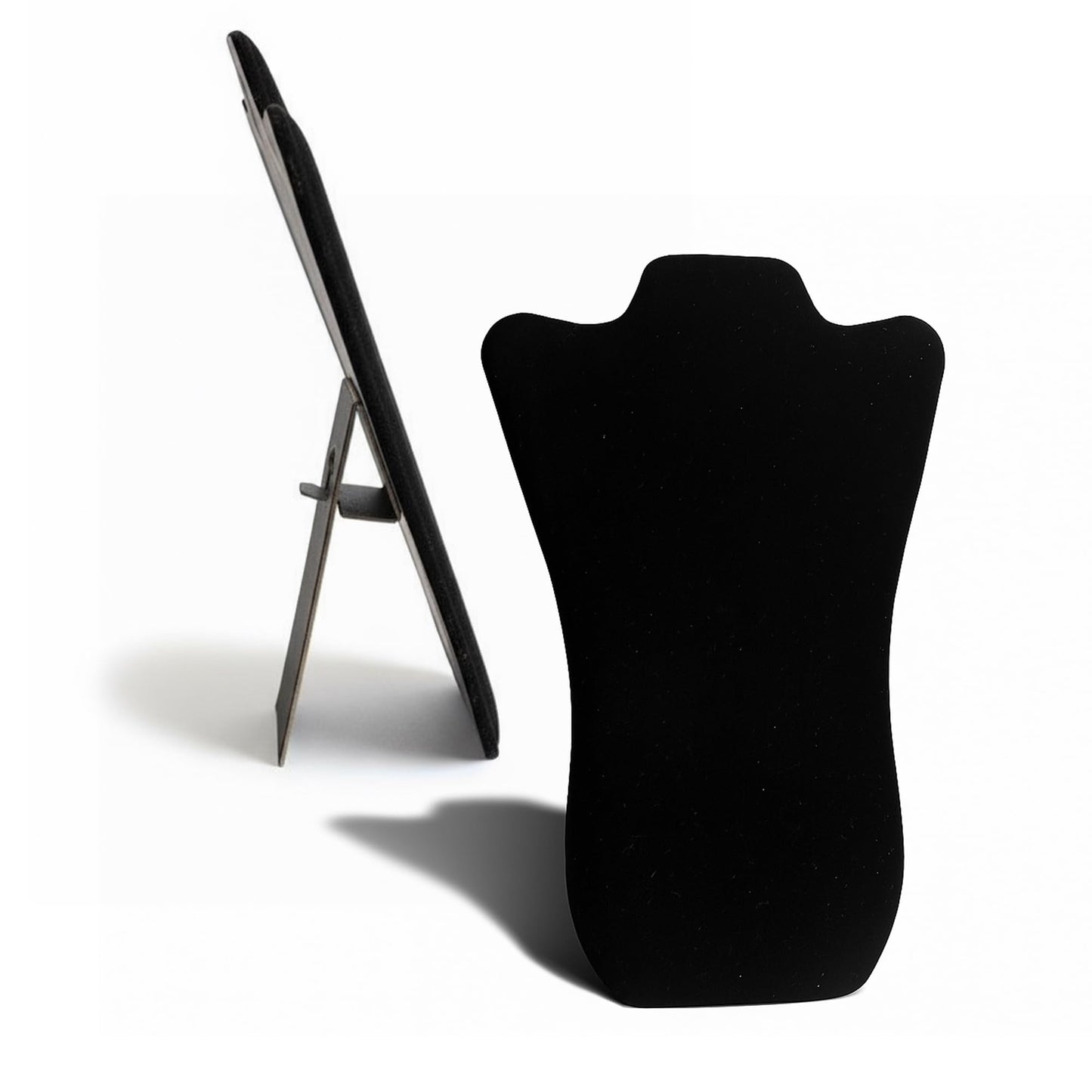 RJ Displays Jewelry Display for Vendors, Black Velvet Necklace Display Stand Holder, Jewelry Stand Necklace Holder for Vendors. Jewelry Display Stand…