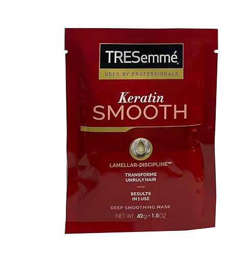Tresemme Mask Keratin Smooth With Marula Oil Packs 1.5 Ounce (10 Pieces) (44ml)