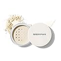 Morphe Mini Bake & Set Translucent Setting Powder - Lightweight, Talc-Free Finishing Powder for Face Makeup with a Soft, Natural Finish - Minimizes