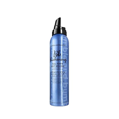 Bumble and bumble. Thickening Full Form Soft Hair Mousse | Heat Protection | Softening + Defining | Straight to Wavy, 5 Ounce