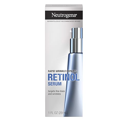 Neutrogena Rapid Wrinkle Repair Retinol Face Serum, Daily Anti-Aging Serum for Face with Retinol & Hyaluronic Acid to Fight Fine Lines, Wrinkles
