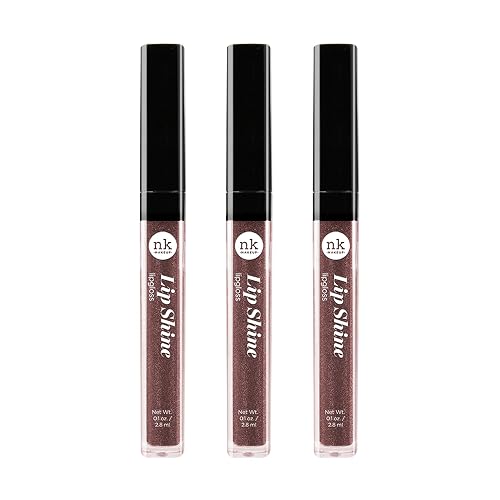 NICKA K NEW YORK Lipshine, Cosmetics, vibrant colors, bright colors, shining lips, lip shine, long lasting (AMZ261)