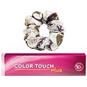Color Touch Plus 55/05 Intense Light Brown/Natural Red-Violet Demi-Permanent Color Touch Hair Color 2 Ounce and Goomee Scrunchie (Bundle) Beauty & Personal Care M Hair Designs