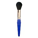 Bdellium Tools Professional Makeup Brush - Golden Triangle 980 Large Powder - With All Vegan and Soft Synthetic Fibers, For Airbrushed Finish (Blue