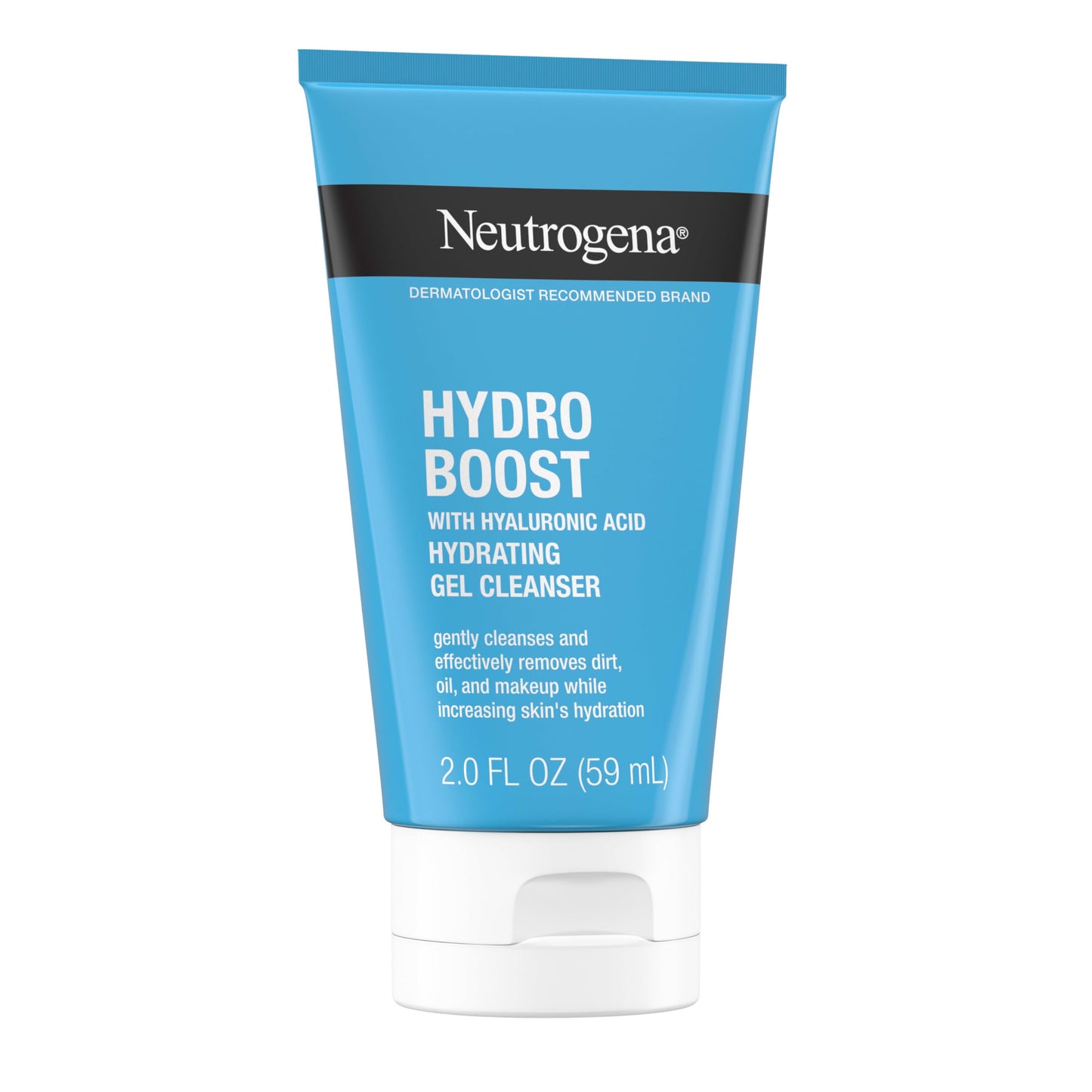 Neutrogena Hydro Boost Face Wash, Hydrating Facial Cleanser with Hyaluronic Acid, Daily Foaming Face Wash & Makeup Remover, Hypoallergenic