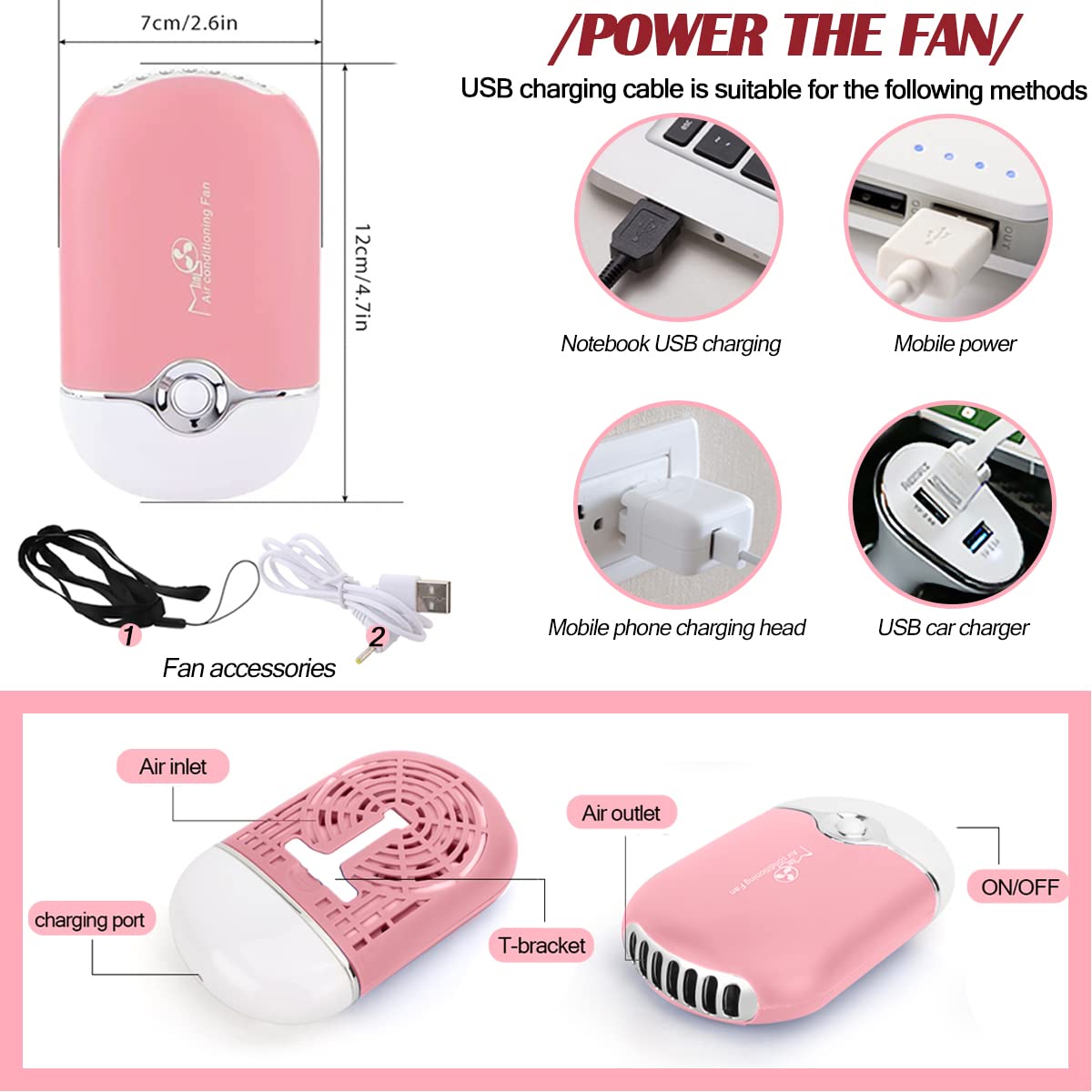 Eyelash Extension Supplies USB Air Conditioning Blower Facial Mister Lash Tweezers Mirror Mascara Brush Lash Shampoo Brush Bottle Silicone Pad Glue