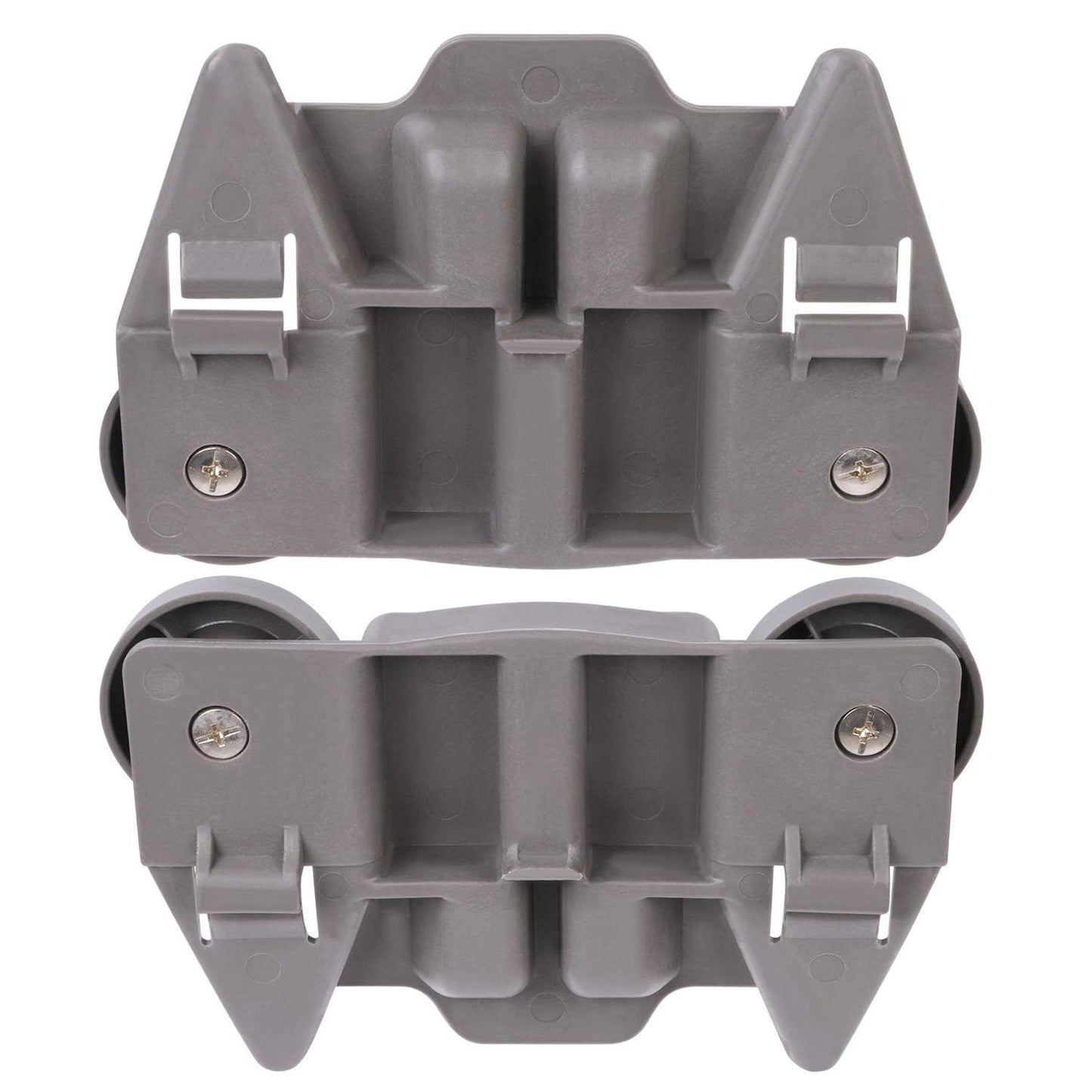 Odowalker Pack of 4 Dishwasher Premium Wheels Lower Rack for Kenmore Elite Dishwasher Replacement Parts W10195417 Kitchen Aid Dishwasher