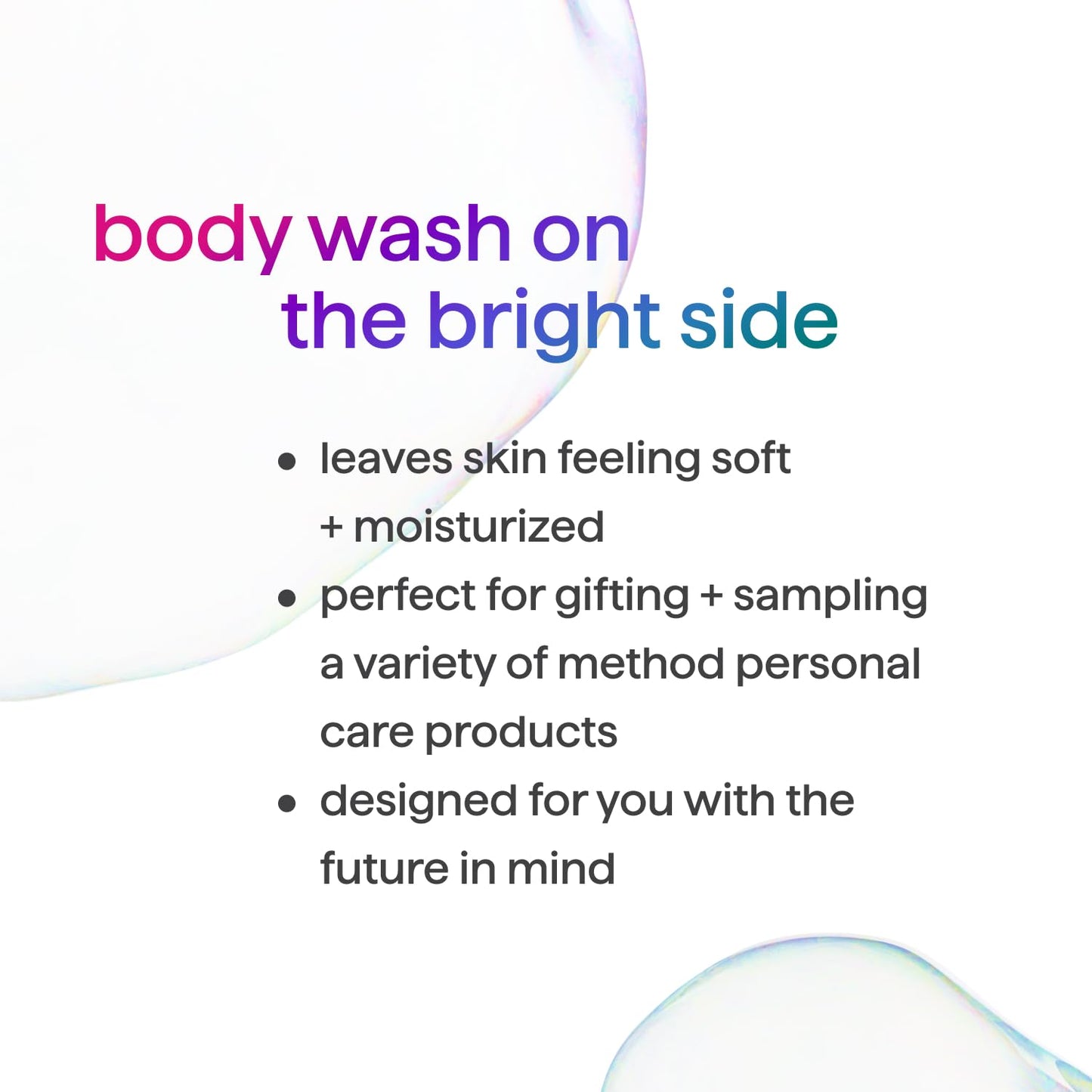Method Body Wash Gift Set, Pure Peace, Simply Nourish and Sea + Surf, 3.4 oz Travel Size Bottles Beauty & Personal Care Method