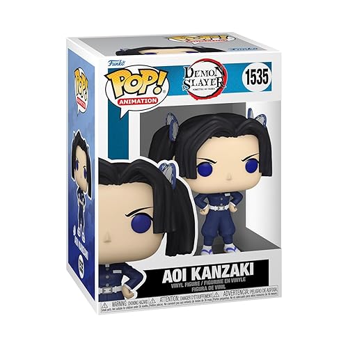 Funko POP! Animation: Demon Slayer - Aoi Kanzaki - 1/6 Odds for Rare Chase Variant - Collectable Vinyl Figure - Gift Idea - Official Merchandise…