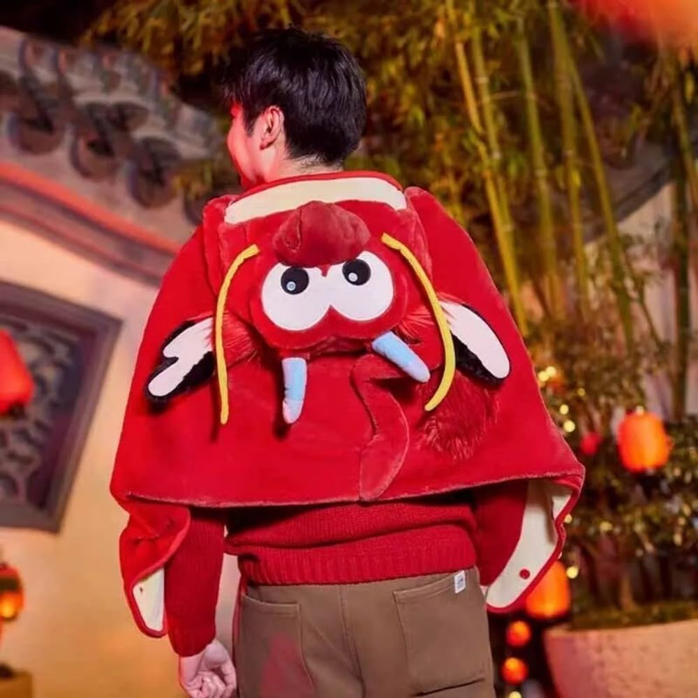 WINONDE New Year Dragon Mushu Winter Blanket Costume