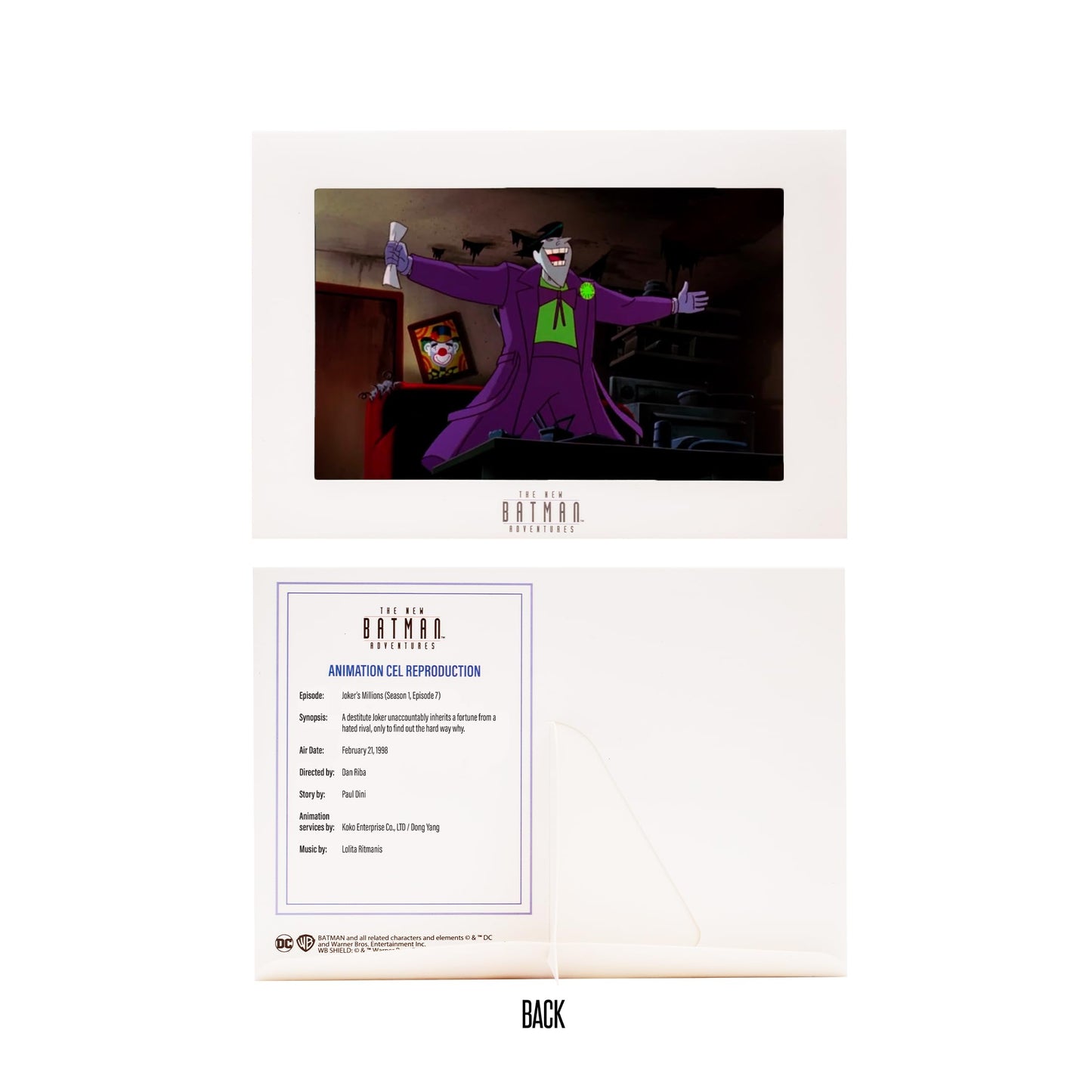 McFarlane Toys - DC Direct The Joker (The New Batman Adventures) 6in Scale Figure