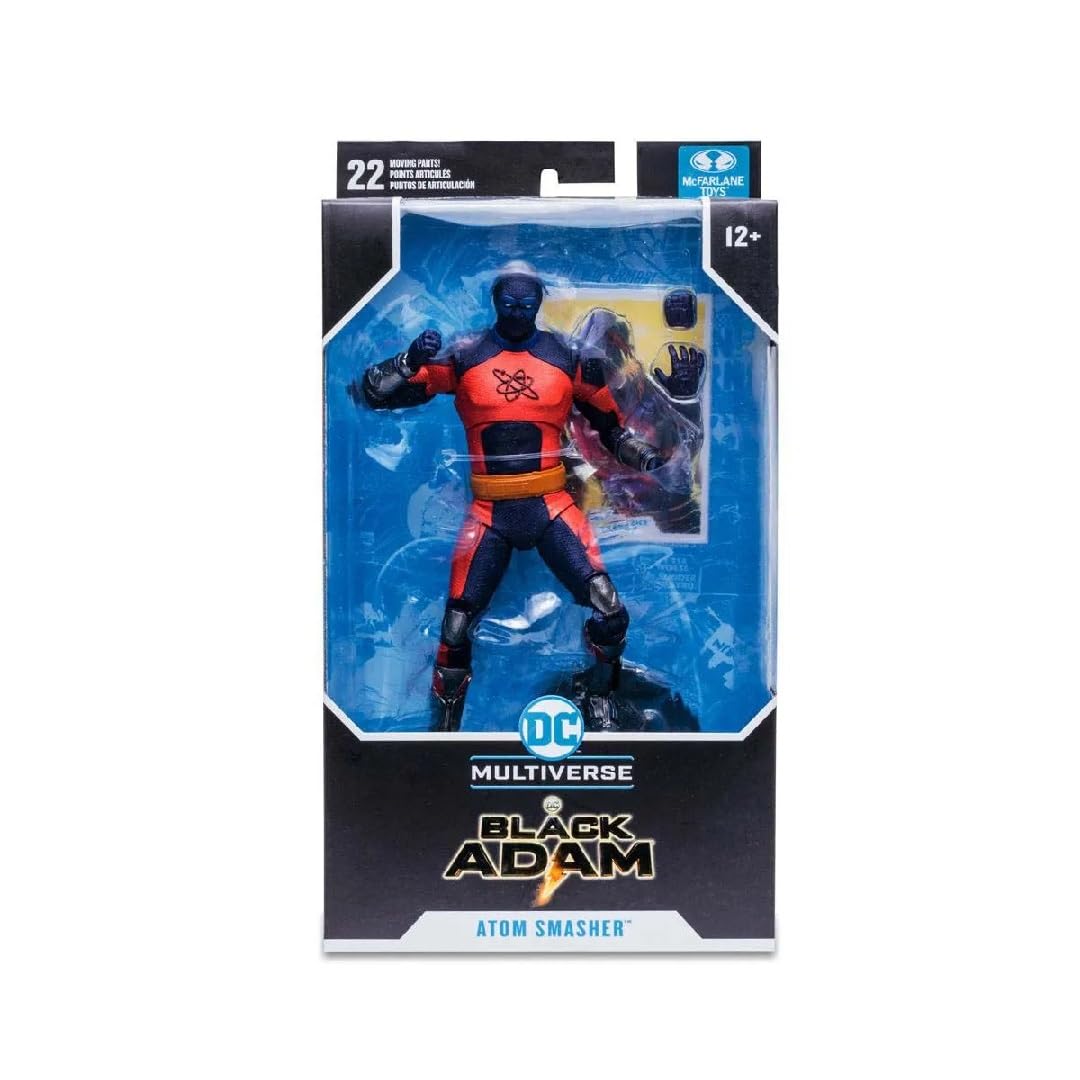 McFarlane Toys DC Black ADAM Movie 7IN Figures - Atom Smasher (Normal Size)