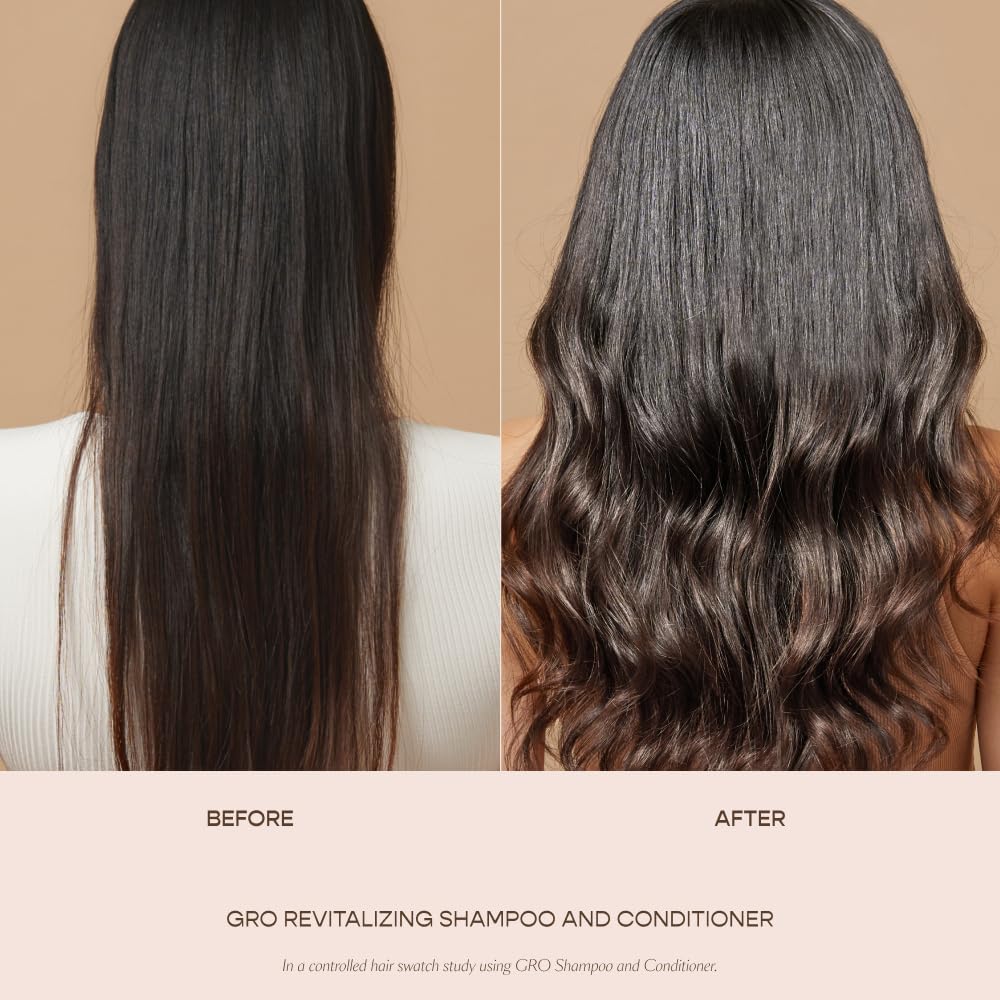 VEGAMOUR GRO Revitalizing Conditioner | Smooths, Strengthens and Adds Shine to Thinning Hair | Clean, Vegan, Cruelty-Free, Clinically Proven and Color