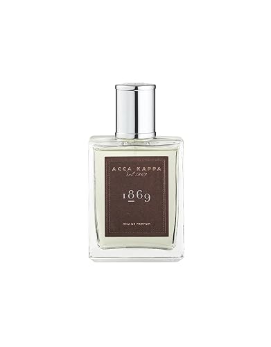 Acca Kappa 1869 Eau de Cologne 100 mL Cardamom Leather Vanilla Fresh Aromatic Scent for Men