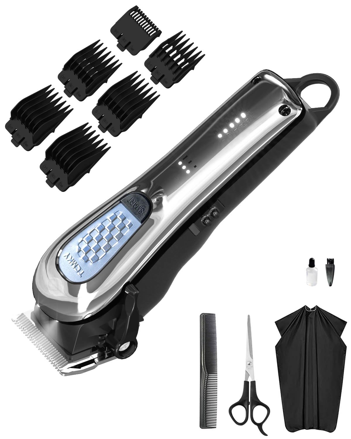 TCMKY Hair Clippers for Men Cordless&Corded Barber Clippers for Hair Cutting & Grooming Professional Hair Trimmer for Men Rechargeable Hair Trimmer Beauty and Personal Care TCMKY Default Title