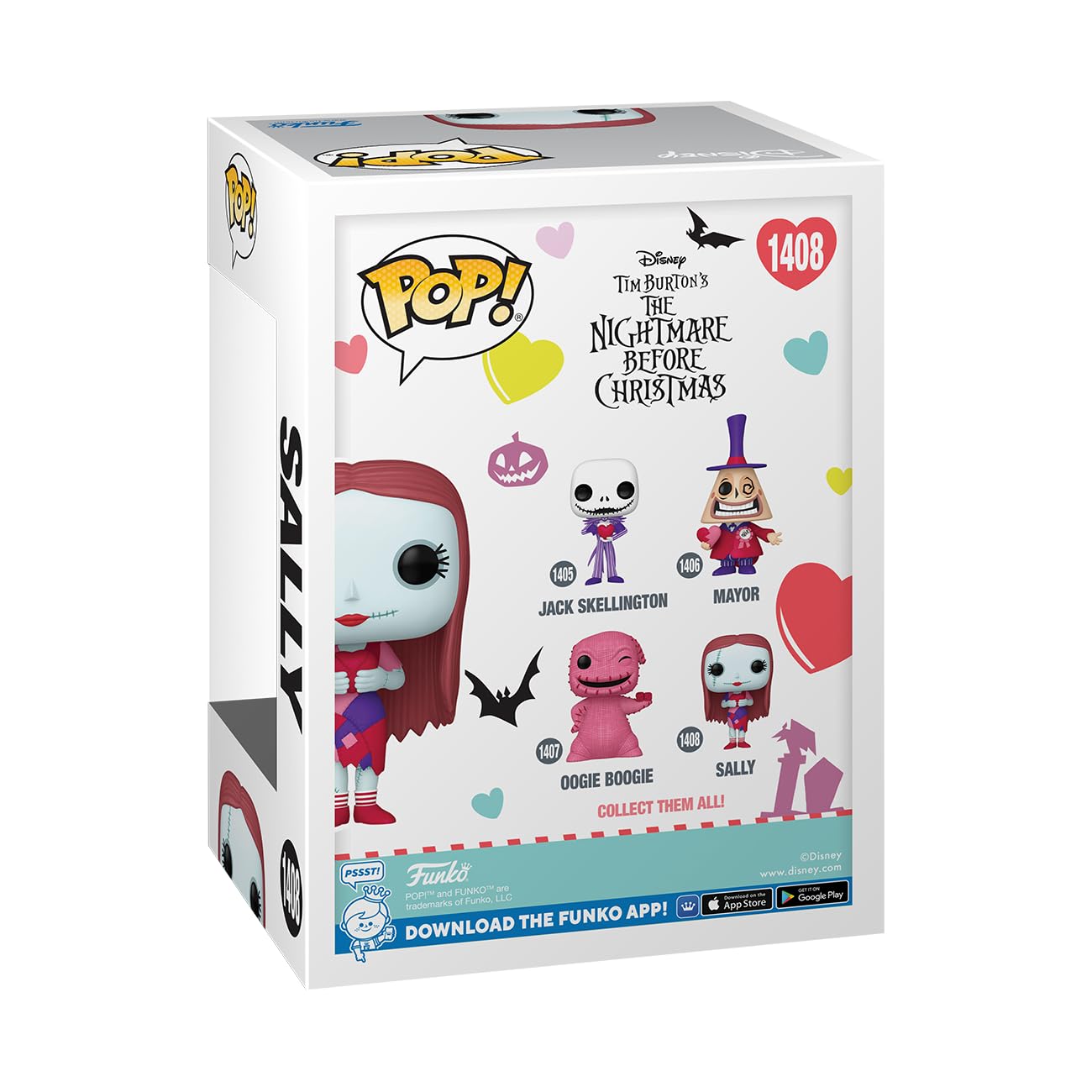 Funko POP! Disney: The Nightmare Before Christmas - Valentines, Sally - Collectable Vinyl Figure - Gift Idea - Official Merchandise - for Kids…