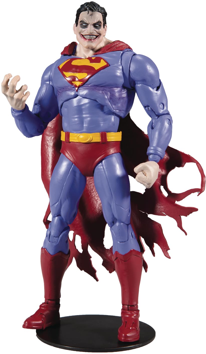 McFarlane Toys DC Multiverse Superman (The Infected) 7" Action Figure with Build-A Parts for 'The Merciless' Figure