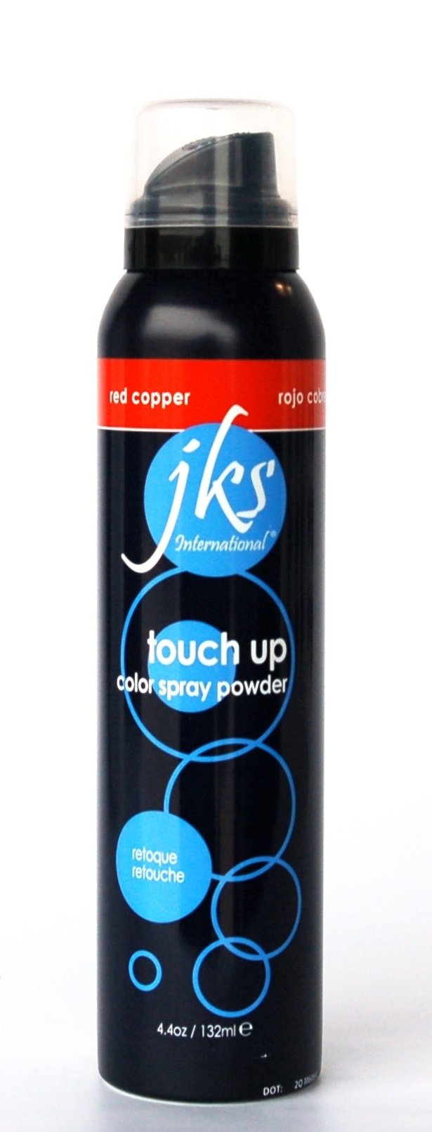 Touch up spray RED COPPER, temporary hair color spray powder