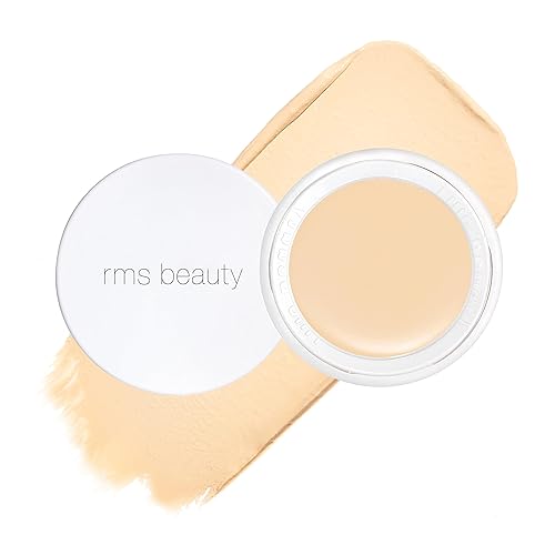 rms beauty UnCoverup Concealer Creamy Full-Coverage Hydrating Concealer for Dark Circles, Blemishes, Long-Lasting Natural Finish, 6ml