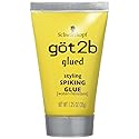 (12Pack) Glued Styling Spiking Water Resistant Glue Unisex by Got2B, 1.25 Ounce